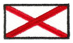 St. Patrick Cross Flag - 4x4 cross beginner-friendly embroidery design for patchwork quilt blocks