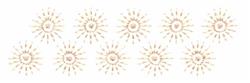 quick stitch star machine embroidery pattern - Star Border perfect for kitchen aprons