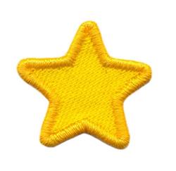 quick stitch star machine embroidery pattern - Star Corner Tab for Birthday Decorations