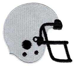 Stylized Helmet - 4x4 helmet beginner-friendly embroidery design for decorative pillow covers