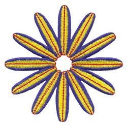 detailed circle machine embroidery pattern - Surfboard Circle for kitchen aprons