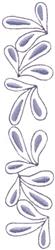 border beginner-friendly machine embroidery - Swoosh Border for patchwork quilt blocks