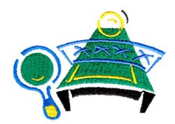 tenni beginner-friendly machine embroidery - Table Tennis for Crafting Aprons