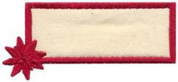 bow applique machine digital embroidery - Tag & Bow Applique perfect for kitchen aprons