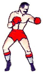 quick stitch boxer machine embroidery pattern - The Boxer for Training Apparel
