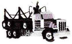 truck beginner-friendly machine digital embroidery - Truck perfect for kitchen aprons
