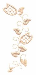 Tulips - 4x4 tulip quick stitch machine embroidery design for reusable tote bags