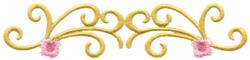 border beginner-friendly machine embroidery - Victorian Simple Border for kitchen tea towels