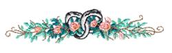 rose beginner-friendly machine embroidery - Wedding Bands perfect for Keepsake Books