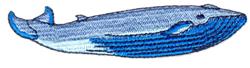 Whale - 5x7 whale beginner-friendly machine embroidery design for Nursery Decor