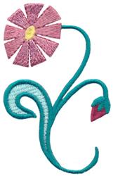 leaf beginner-friendly machine embroidery - Wildflower for decorative pillow covers