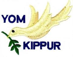 Yom Kippur - 4x4 bird beginner-friendly machine embroidery design for cute baby onesies