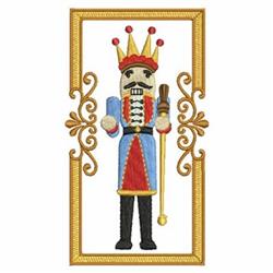 Nutcracker - 4x4 nutcracker detailed machine embroidery design for kitchen aprons