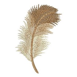 flowerlower320design Brown Feather Brown Feather Embroidery Design | EmbroideryDesigns.com