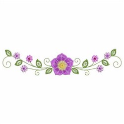 Floraページ Flora Glory Embroidery Design | EmbroideryDesigns.com