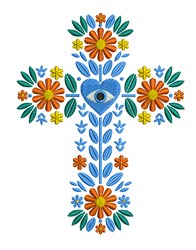 Flower Cross