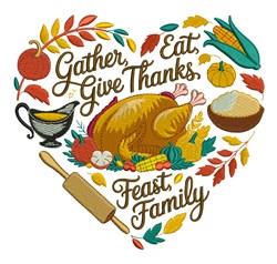 Give Thanks - 4x4 thank detailed machine embroidery design perfect for Tablecloths