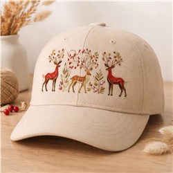 reindeer beginner-friendly machine embroidery - Reindeer for decorative pillow covers