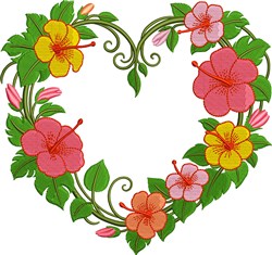 Romantic Blooms - 4x4 leaf detailed embroidery design for decorative pillow covers