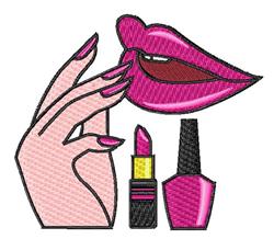 Makeup - 4x4 makeup detailed machine embroidery design perfect for Cosmetic Bags