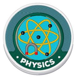 Physics - 4x4 physic detailed machine embroidery design perfect for School Bags