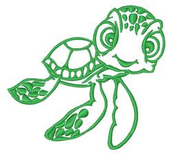 turtle beginner-friendly machine embroidery - Turtle perfect for patchwork quilt blocks