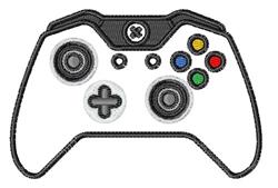 X-Box Game Controller - 4x4 controller beginner-friendly embroidery design for decorative pillow covers