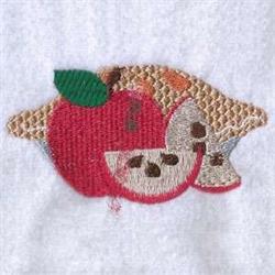 Apple Pie - 5x7 pie detailed machine embroidery design perfect for kitchen tea towels