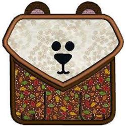 Applique Squared Bear