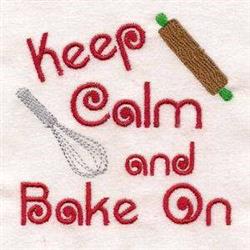 detailed bake machine digital embroidery pattern - Bake On perfect for Oven Mitts