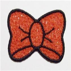 bow beginner-friendly machine embroidery - FSL Bow perfect for reusable tote bags