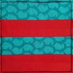 piecing in-the-hoop machine embroidery - ITH Quilt Block Piecing for decorative wall hangings