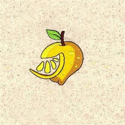 leaf beginner-friendly machine embroidery - Lemons perfect for patchwork quilt blocks