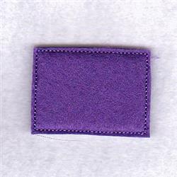 rectangle quick stitch machine embroidery - Quiet Pages Rectangle for kitchen aprons