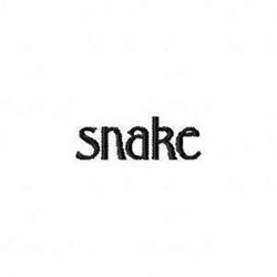 Snake - 4x4 snake quick stitch machine embroidery design perfect for reusable tote bags