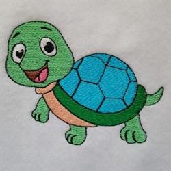 detailed turtle machine embroidery pattern - Turtles perfect for patchwork quilt blocks