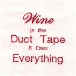 everything beginner-friendly machine embroidery - Wine Fixes Everything for kitchen aprons