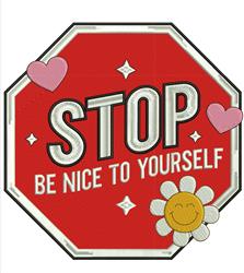 detailed daisy machine embroidery pattern - Be Nice perfect for patchwork quilt blocks