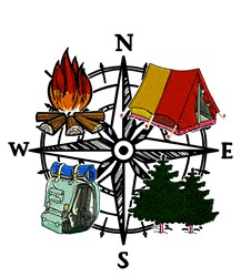 Adventure Compass Embroidery Design | EmbroideryDesigns.com