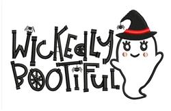 ghost beginner-friendly machine embroidery - Wickedly Bootiful perfect for Costumes