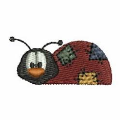 ladybug quick stitch machine embroidery - Patch Ladybug for decorative pillow covers