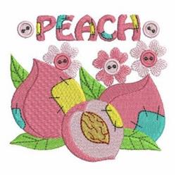 detailed leaf machine embroidery pattern - Patchwork Peaches for reusable tote bags