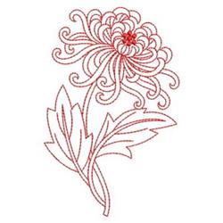 mum redwork machine digital embroidery - Redwork Mum perfect for patchwork quilt blocks