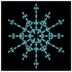 snowflake beginner-friendly machine embroidery - Snowflake Pattern for decorative pillow covers