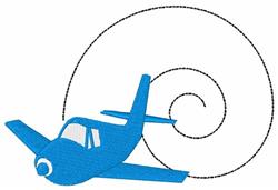 loop beginner-friendly machine embroidery - Airplane Loop perfect for kitchen aprons