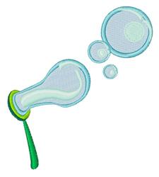 bubble beginner-friendly machine embroidery - Bubbles perfect for reusable tote bags