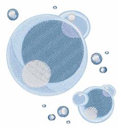 Bubbles - 4x4 bubble detailed machine embroidery design perfect for kitchen aprons