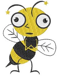 beginner-friendly bumblebee machine embroidery pattern - Bumblebee for decorative pillow covers
