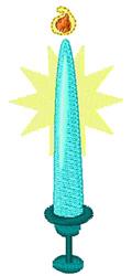 quick stitch candlestick machine embroidery pattern - Candlestick for Party Decor