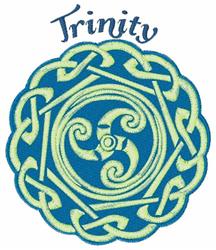 trinity detailed machine embroidery - Celtic Trinity perfect for patchwork quilt blocks